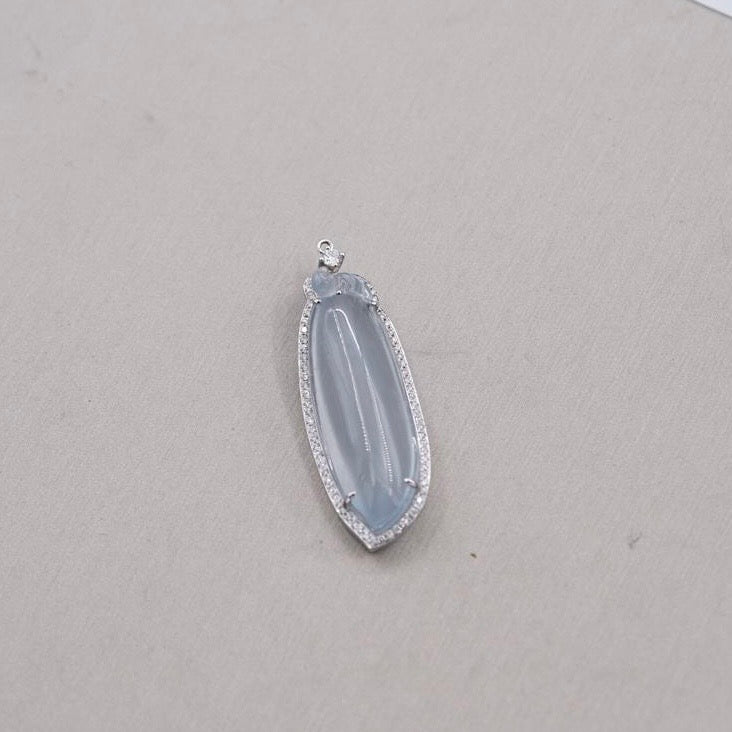 Blue Jade Pendant