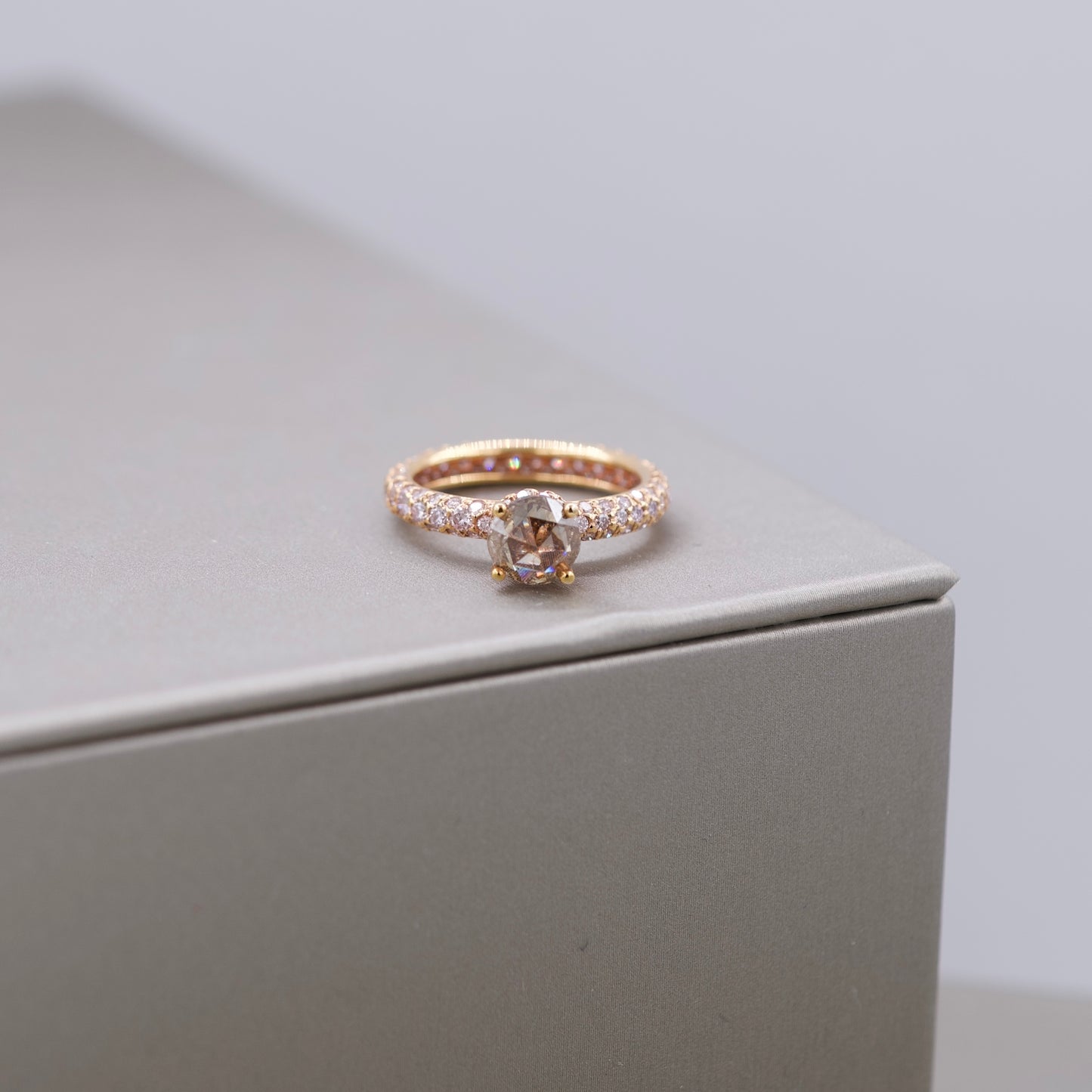 Brown Diamond Ring