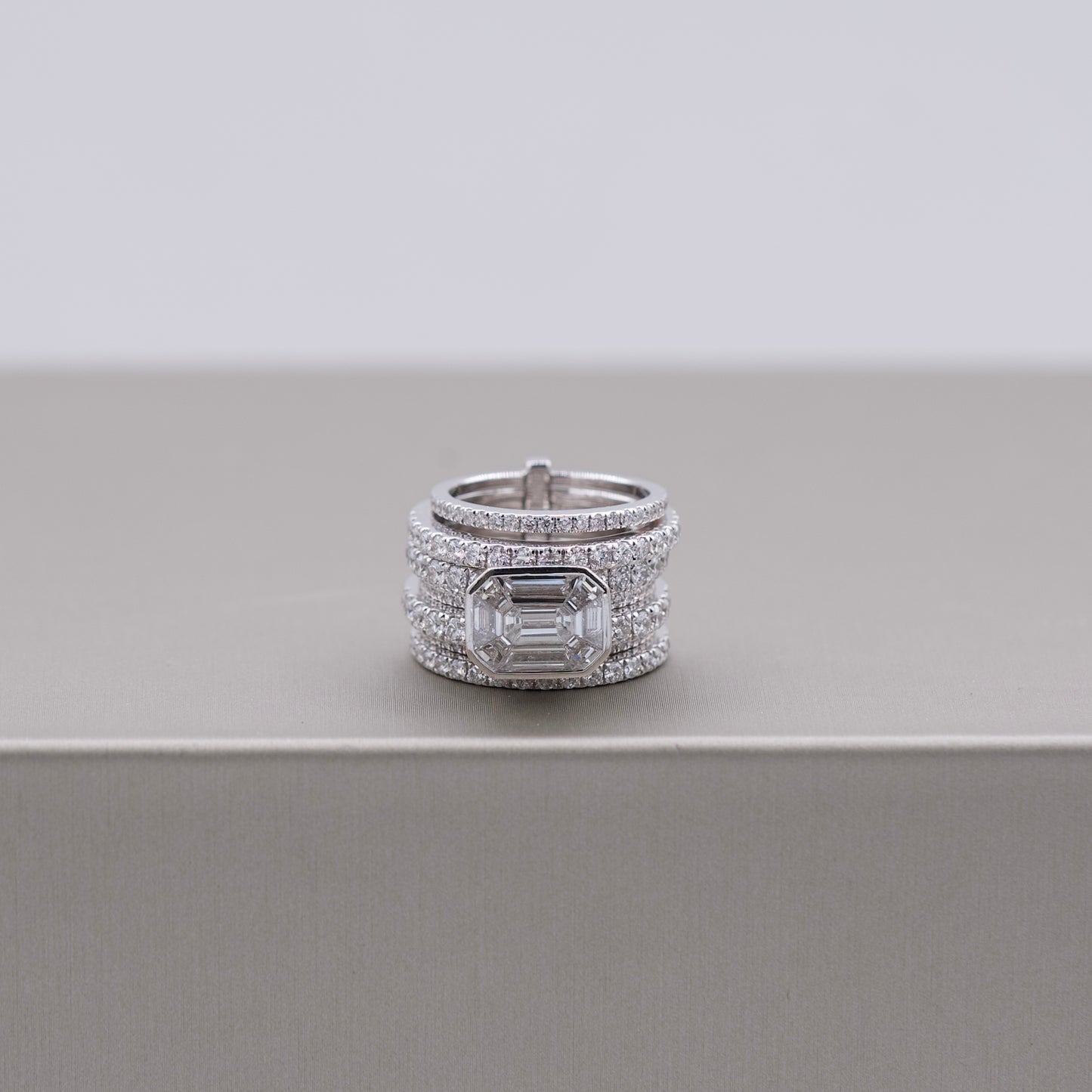 Composite Diamond Ring