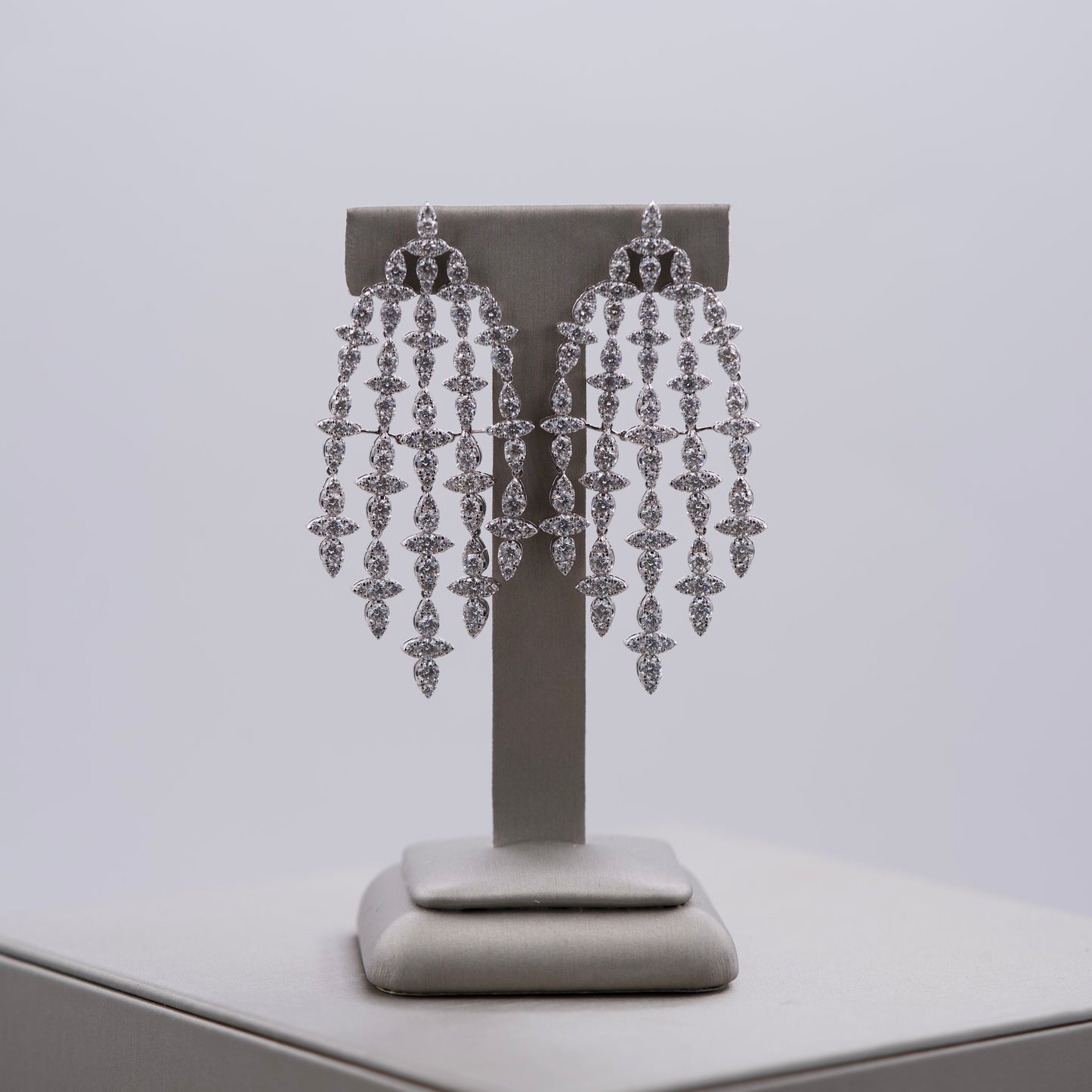 Diamond Chandelier Earrings