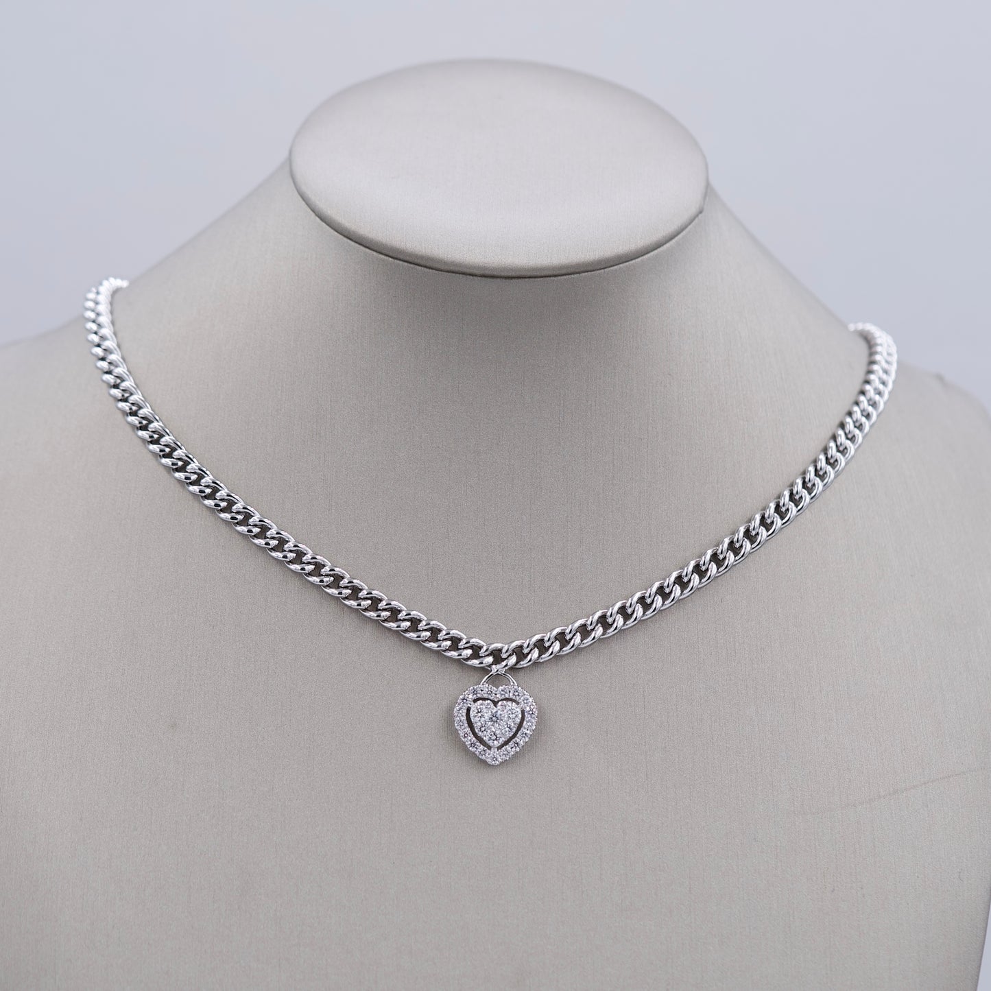 Diamond Heart Necklace