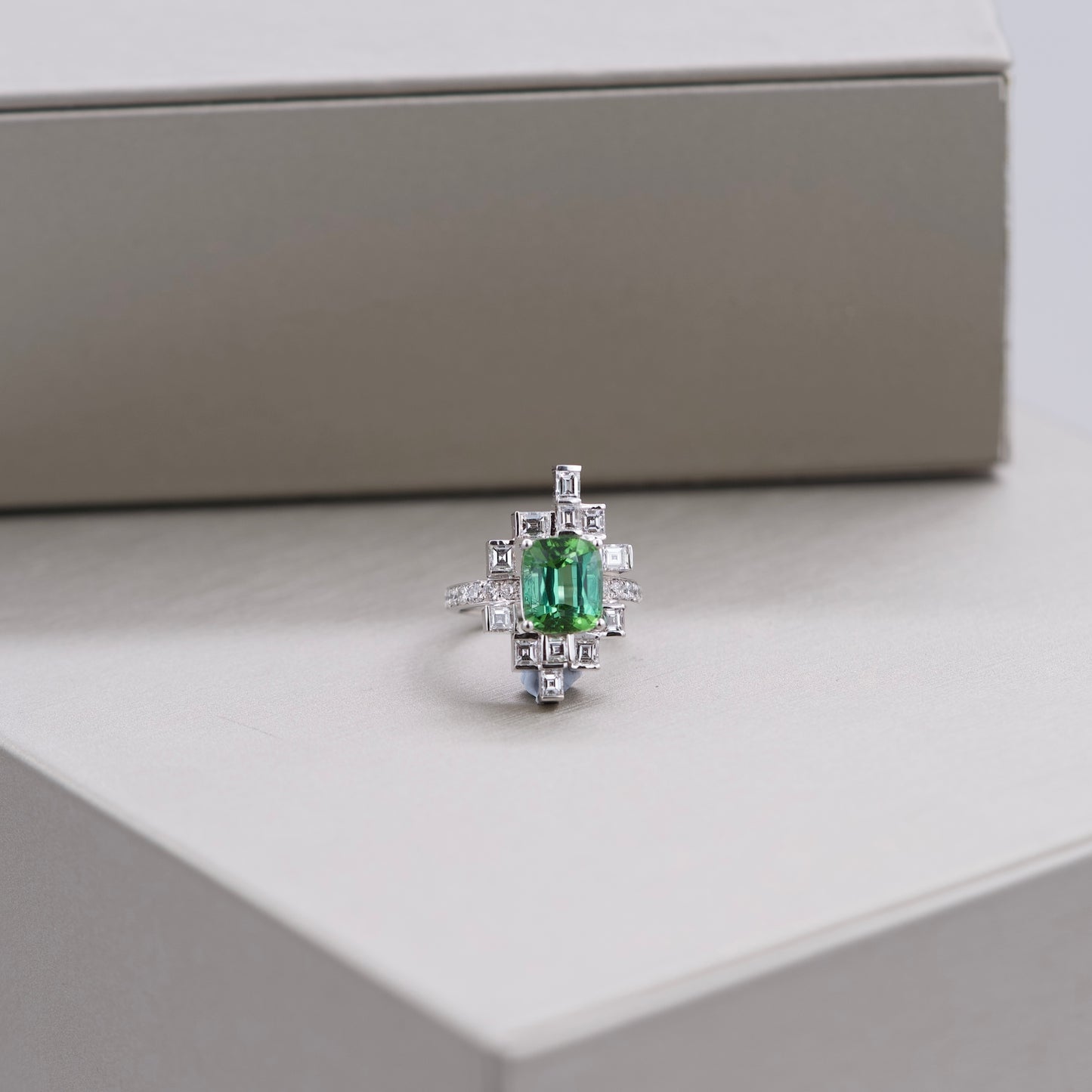 Tsavorite Ring