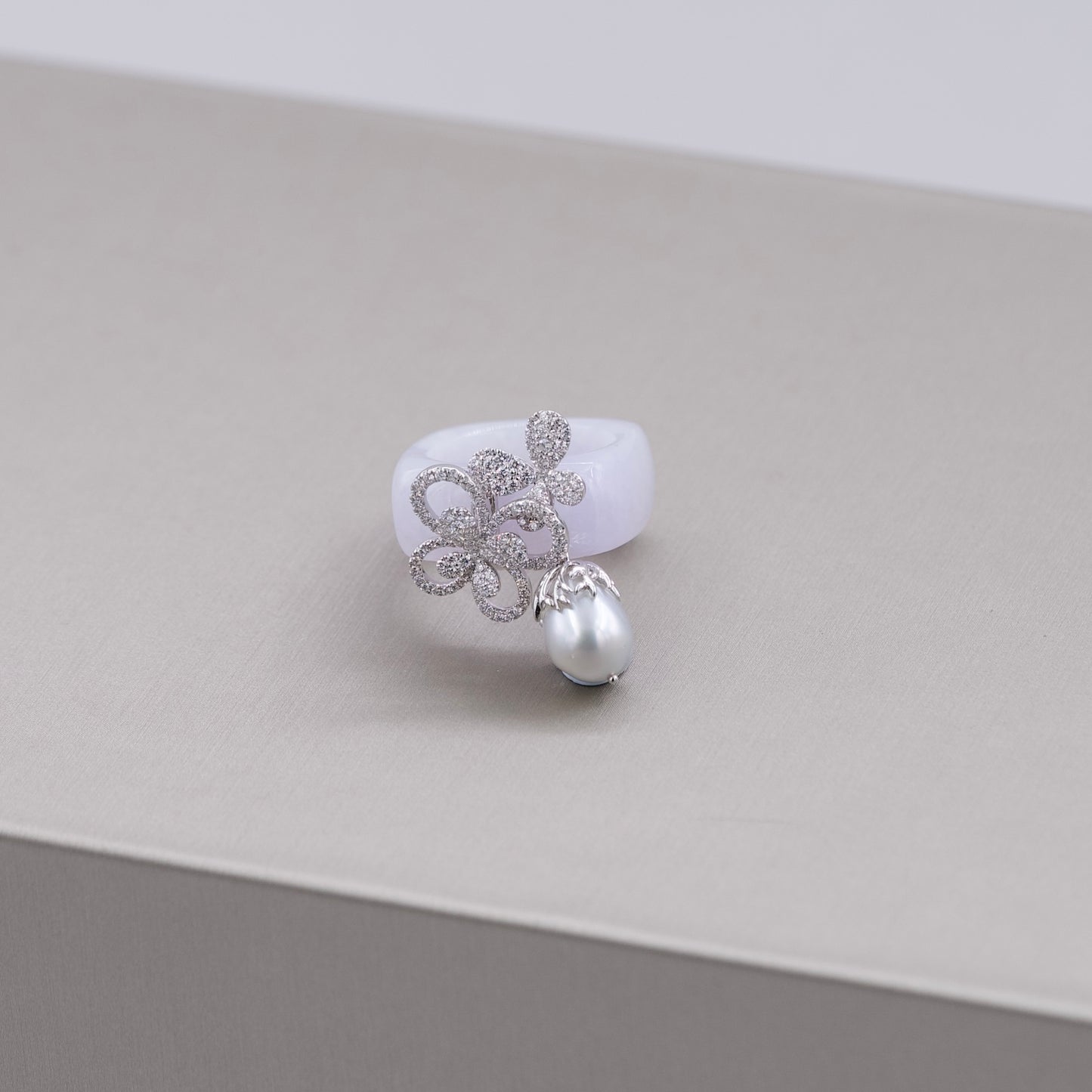 Pearl Jade Ring