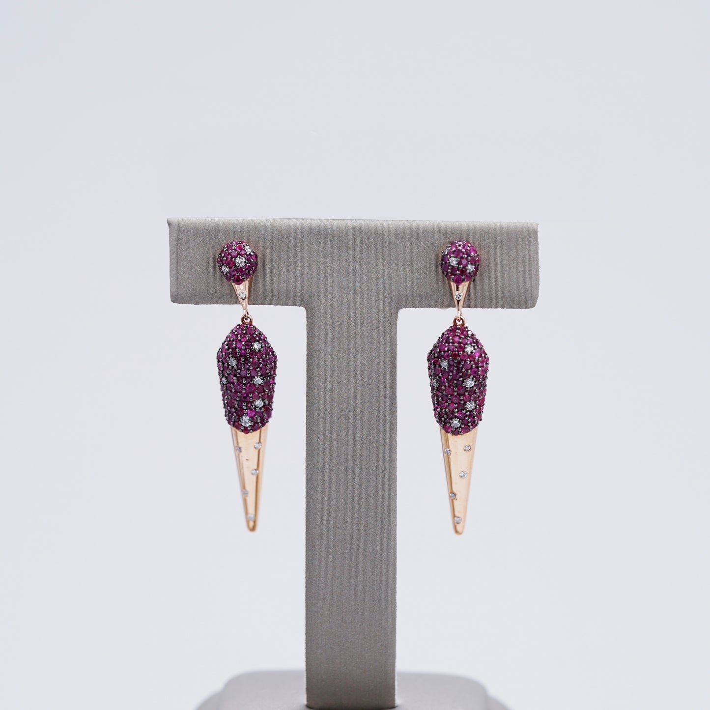 Ruby Ice-Cream Earrings