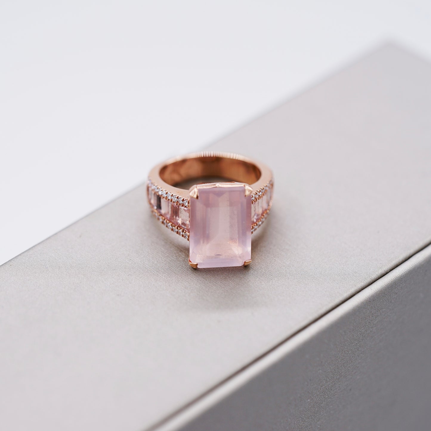 Rose Quartz Ring