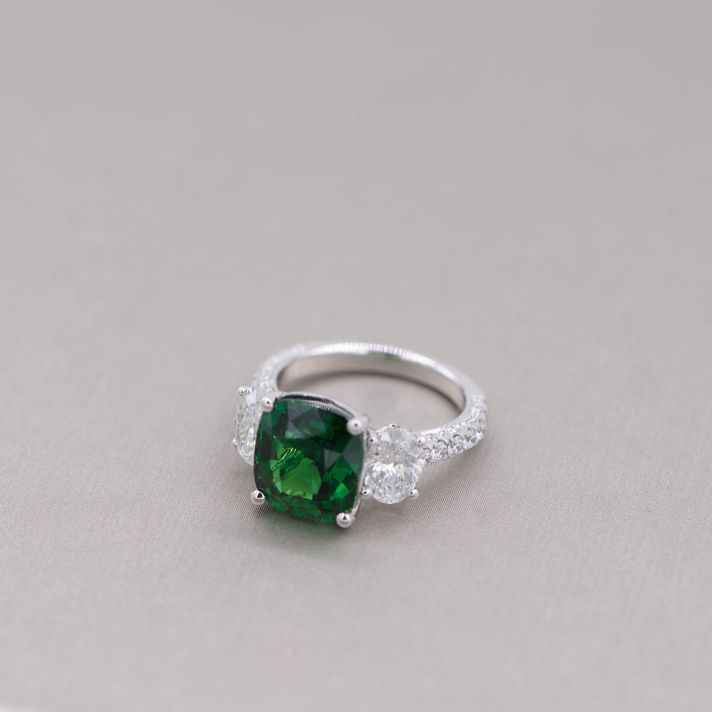 Tsavorite Ring