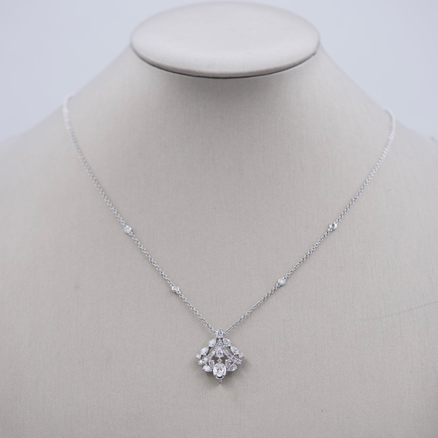 Princess Tiara Necklace WG
