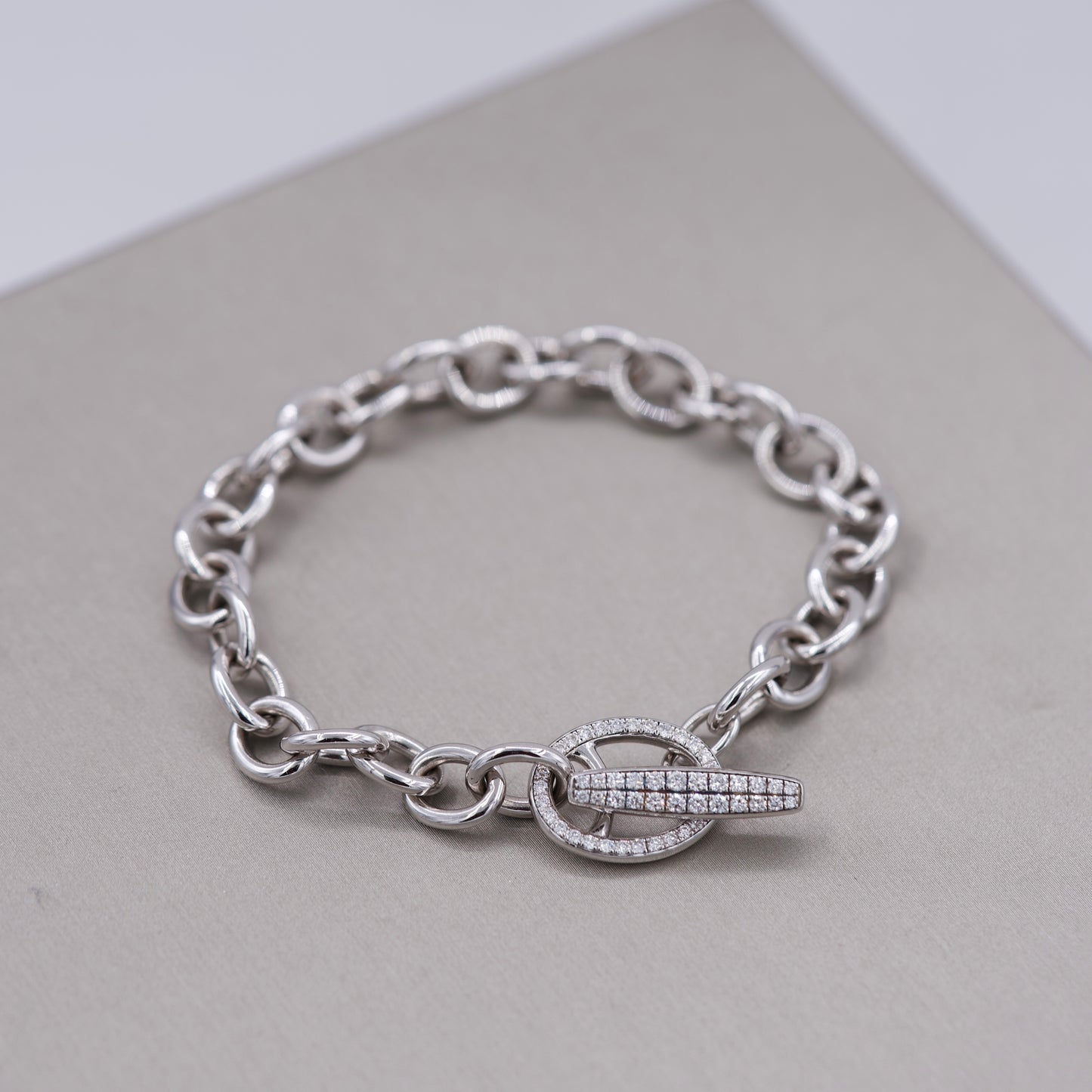 Diamond Chain Bracelet