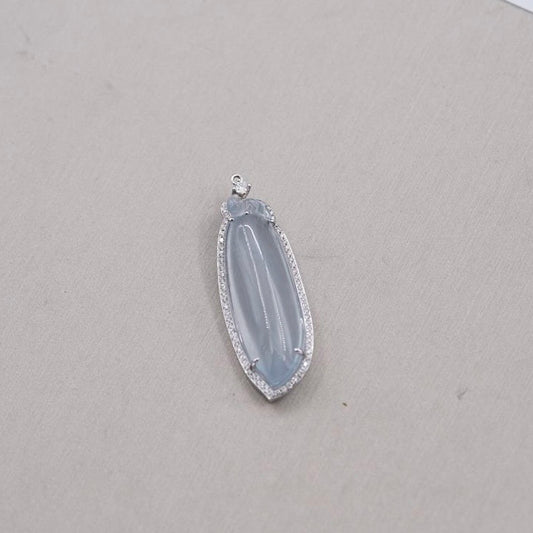 Blue Jade Pendant
