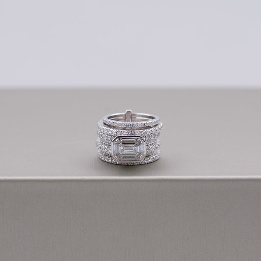 Composite Diamond Ring
