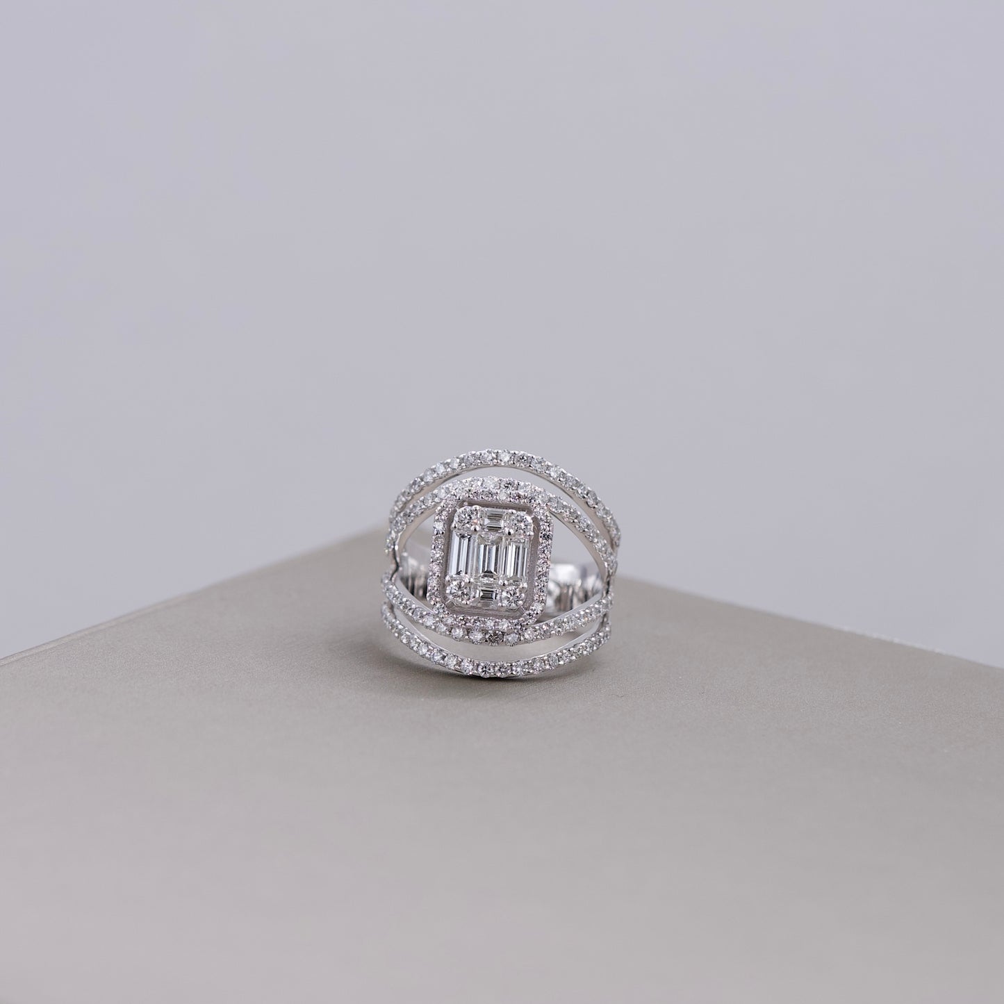 Composite Diamond Ring