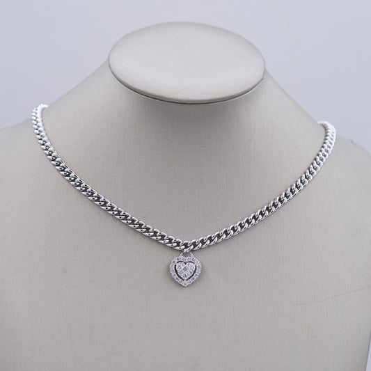 Diamond Heart Necklace