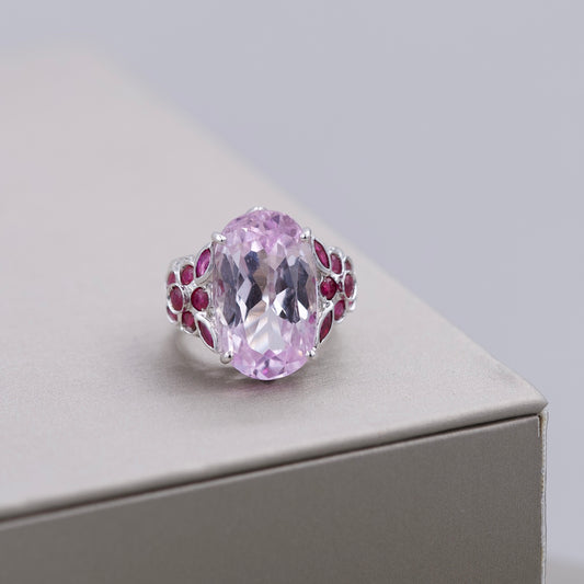 Kunzanite Ring