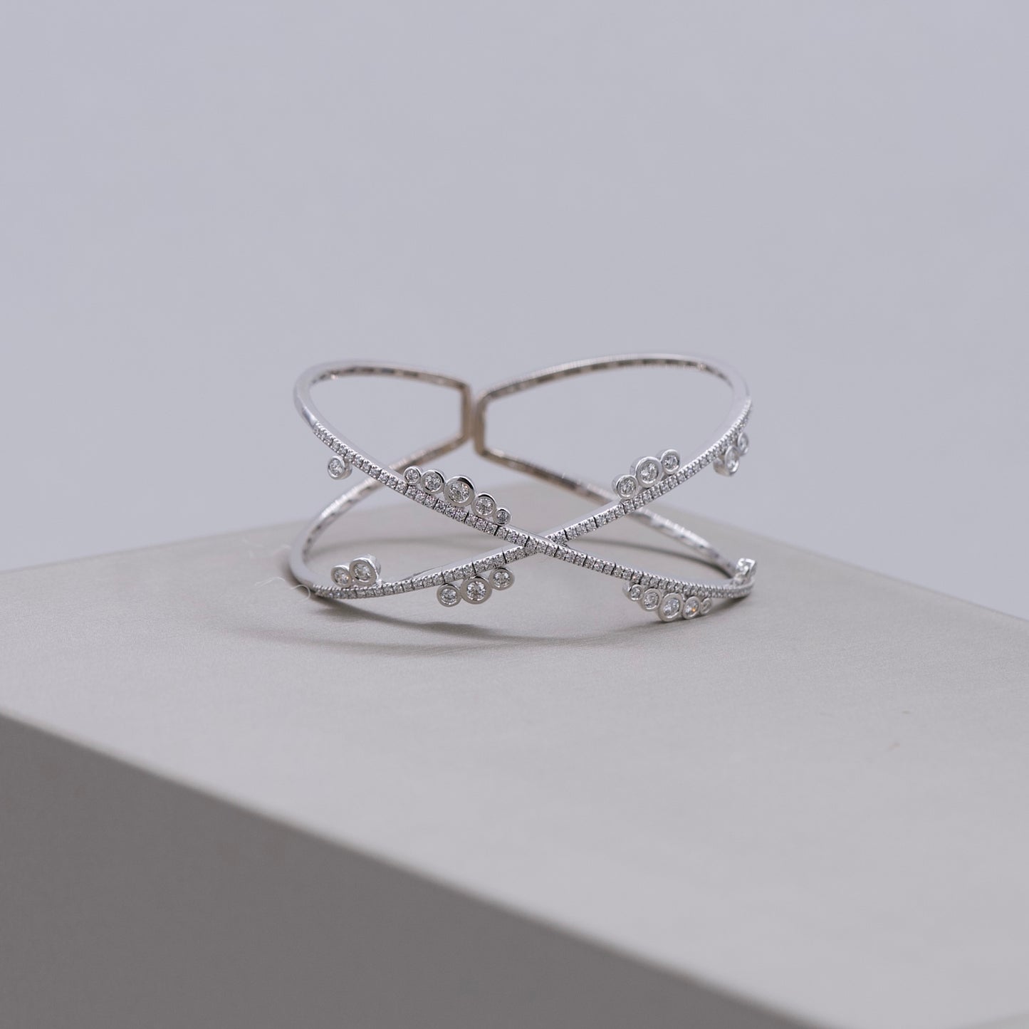 Diamond X Bangle