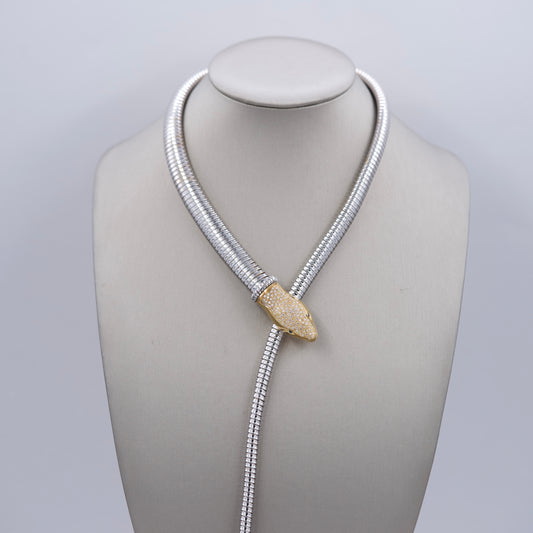 Tessitorre Snake Necklace
