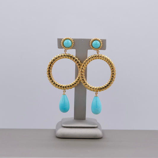 Tessitorre Turquoise Earrings