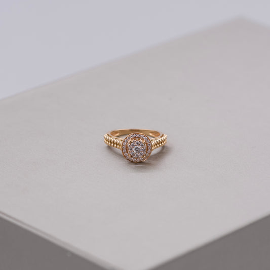 Round Diamond Ring YG