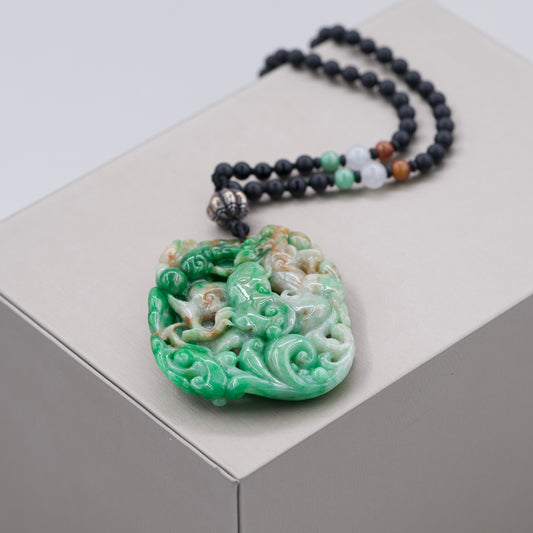 Beaded Jade Necklace