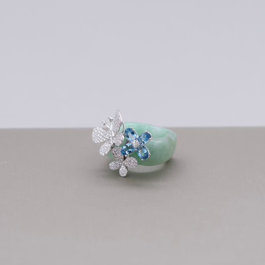 Flutter Jade Ring