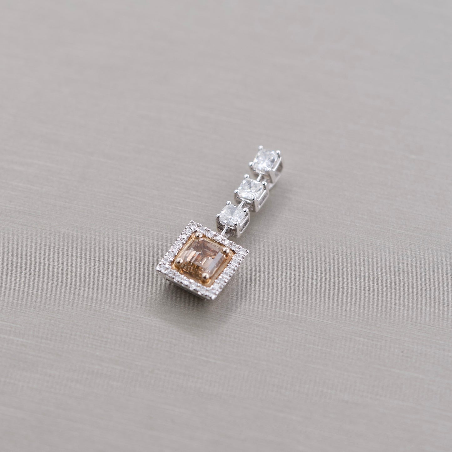 Brown Diamond Pendant