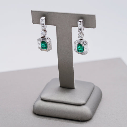 Emerald Earrings