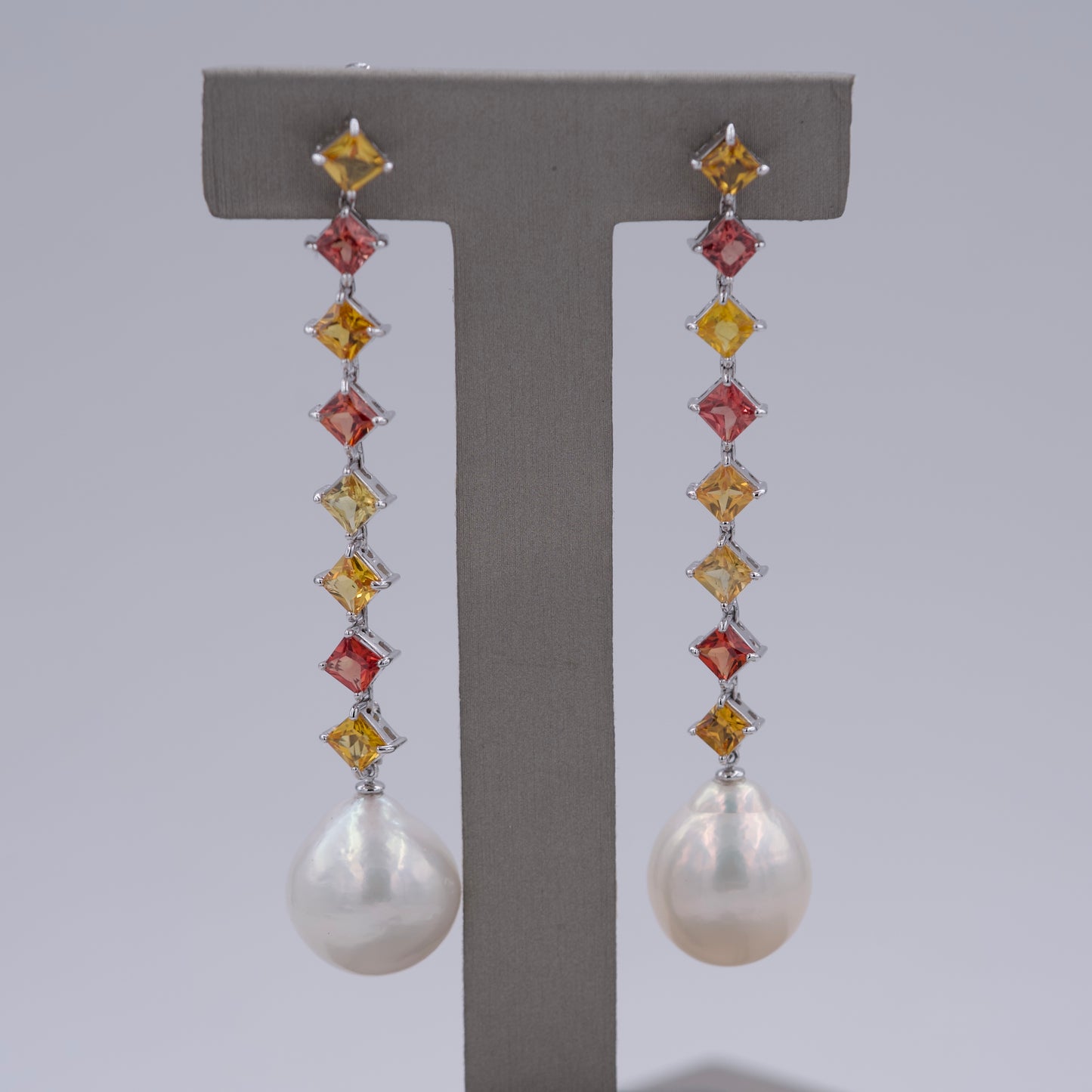 Paolo Piovan Drop-Down Pearl Earrings