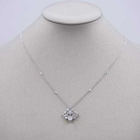 Princess Tiara Necklace WG