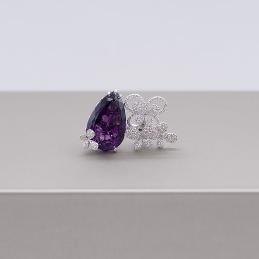 Butterfly Amethyst Ring