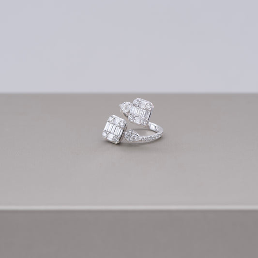 Damaso Diamond U Ring