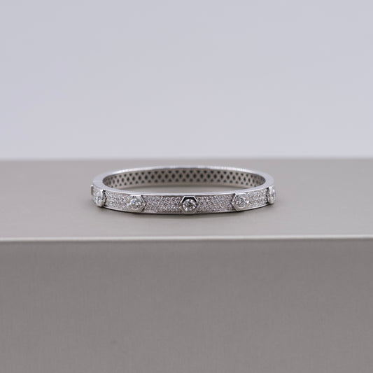 Damaso Diamond Pave Bangle