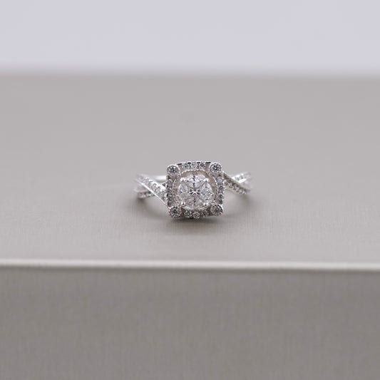 Composite Diamond Ring