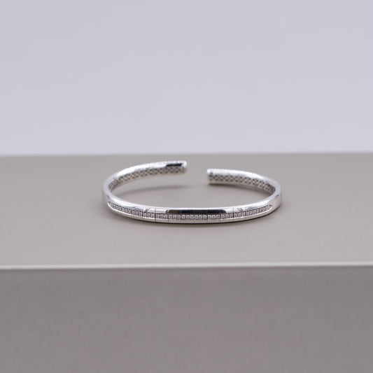 Damaso White Gold Bangle
