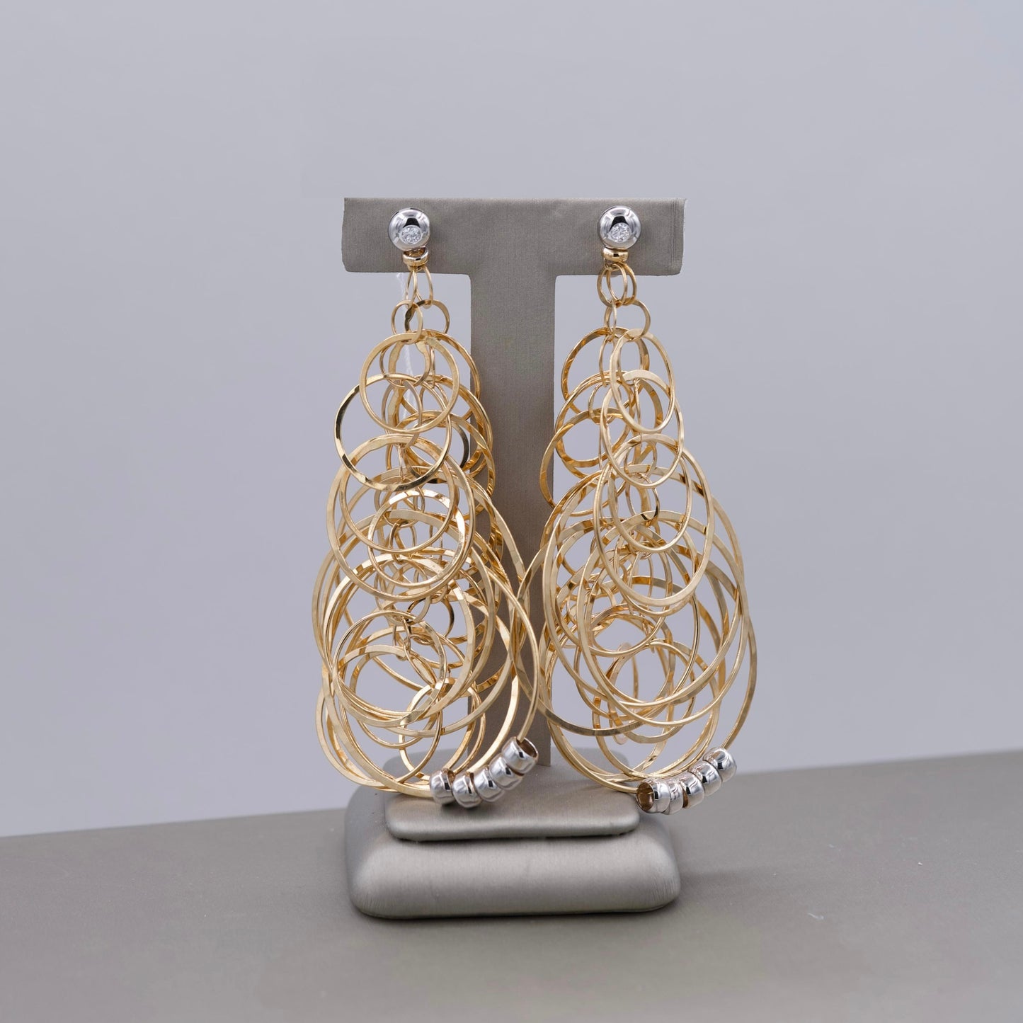 Circle Dangling Earrings