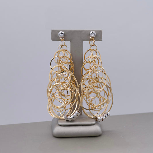 Circle Dangling Earrings